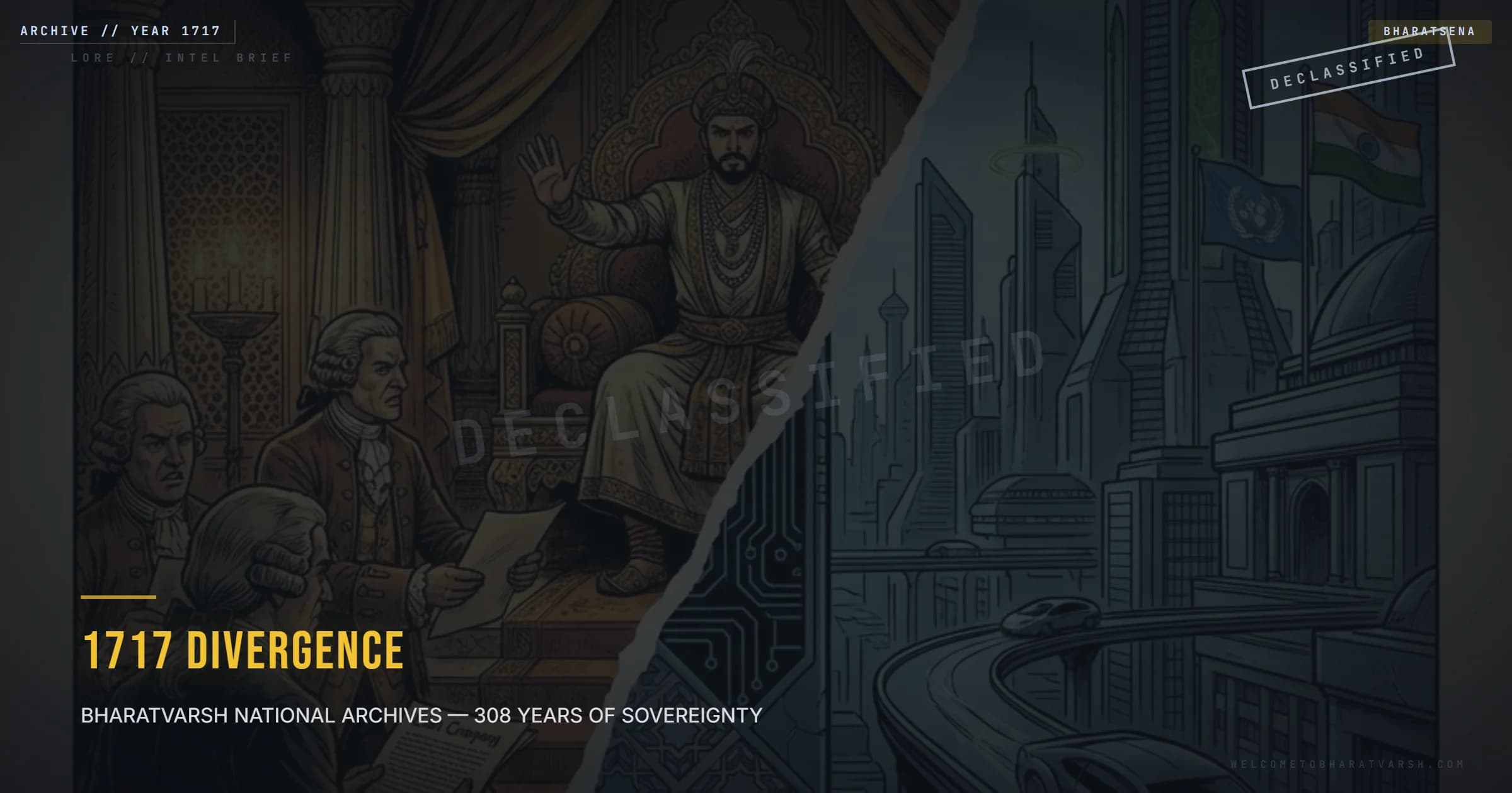 1717 Divergence — The Charter That Was Never Signed